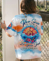 Maxcorners Smell The Sea And Feel The Sky Compass All Over Print LM2101