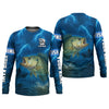 Maxcorners Largemouth Bass Fishing UV Protection Shirt, Fishing Jersey, Presents For Fishermen, Mens Casual Shirts
