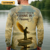 Maxcorners Fishing In Heaven Fishing UPF Shirts, Fishing Memorial Presents For Fishermen, Fishing Shirts For Men