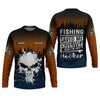 Maxcorners Fishing Saved Me From Being A Pornstar Hexagon Pattern SPF Shirt, Funny Fishing Shirt, Gift For Fisherman