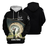 Maxcorners Custom Elite Golfer Golf Polo Shirt, Gift For Golfers, Mens Golf Gift