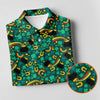 Maxcorners Shamrock Beer Lucky Four Leaf Clover St Patrick's Day Pot Of Gold Women's Golf Shirts, Ladies Golf Polos