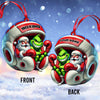 Maxcorners Custom Name Boxing Ornament, Christmas Gift for Boxing Lover5 2D Flat LM2111