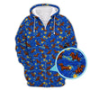 Maxcorners Pattern Golf Shirt For Golfer, Dachshund Golf Shirt, Starry Night Dachshund Golf Shirt For Men