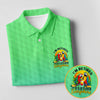 Maxcorners Tropical Retired Parrot Cocktail Golf Polo Shirt, Ladies Golf Shirts, Women's Golf Apparel LM1507