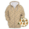 Maxcorners Corgi Golf Pattern Shirt, Cute Dog Golf Polo For Pet Lovers And Golfers, Funny Golf Polos For Men's