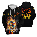 Maxcorners It Takes A Lot Of Balls To Golf Like I Do Custom Men's Golf Polo Shirt, Skull Golf Shirt, Funny Golf Shirt