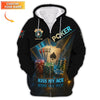 Maxcorners Funny Poker Shirts, Custom Name Poker Shirt, Menâ€™s Poker Polos, Kiss My AceLM1009