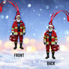 Maxcorners Custom Name EMT Ornament, EMT Lover Christmas Gift 2D Flat LM2111