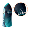 Maxcorners Life Is Good Fishing Makes It Better Performance Fishing Shirts, Swordfish Fishing SPF Shirt For Men