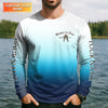 Maxcorners Personalized Fishing Shirt, Christian Fishing, Hooked On Jesus, Faith Fisherman Shirt, Fishing Gifts For Men