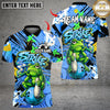 Maxcorners Frog Bowling Multicolor Customized Name, Team Name 3D Shirts