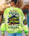 Maxcorners My Broom Broke So Now Halloween Camping All Over Print LM2101