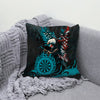 Maxcorners Darts American Eagle Flame Target Multicolor Customized Name 3D Pillow