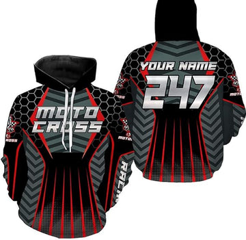Maxcorners MotoX MT Customize Name And Number 3D Shirts