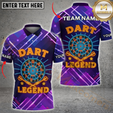 Maxcorners Dart Legend Personalized Name 3D Unisex Shirt