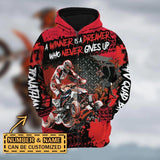 Maxcorners ATV Winner Is Dreamer ( Red ) Customize Name 3D Shirts