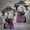 Maxcorners Darts Fierce Wolf Dartboard Multicolor Customized Name, Team Name 3D Shirts