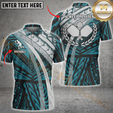Maxcorners Tribal Pickleball Multicolor Customized Name, Team Name 3D Shirts