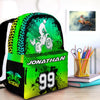 Maxcorners Motocross 37 Personalized Name And Number Backpack