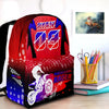 Maxcorners Motocross 33 Personalized Name And Number Backpack