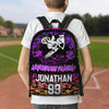 Maxcorners Motocross 39 Personalized Name And Number Backpack