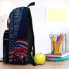 Maxcorners Motocross 47 Personalized Name And Number Backpack