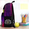 Maxcorners Motocross 56 Personalized Name And Number Backpack