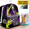 Maxcorners Motocross 60 Personalized Name And Number Backpack
