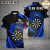 Maxcorners Darts Asian Dragon Dartboard Multicolor Customized Name, Team Name 3D Shirts