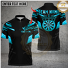 Maxcorner Darts King Dartboard Design Multicolor Customized Name, Team Name 3D Shirts