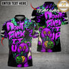 Maxcorners Bowling And Pins Bear Scary Teddy Graffiti Style Customized Name, Team Name 3D Shirt (4 Colors)