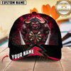 Maxcorners Darts Furious Bull Power Personalized Name 3D Cap