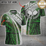 Maxcorners Tribal Pickleball Multicolor Customized Name, Team Name 3D Shirts