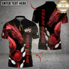Maxcorners Dragon Bowling Design Multioptions Personalized Name, Team Name Unisex 3D Shirts
