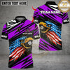 Maxcorners Billiards American Eagle 8 Ball Multicolor Customized Name, Team Name 3D Shirt
