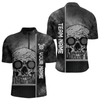 Maxcorners Smokes Skull Dripping Dartboard In Eyes Dart Shirts For Men, Custom Dart Jerseys LM054