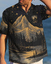 Maxcorners Not All Who Wander Are Lost Bigfoot Compass Hawaiian Shirt LM2101