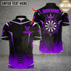 Maxcorners Darts King Dartboard Design Multicolor Customized Name, Team Name 3D Shirts