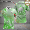 Maxcorners Golf Ice Ball Magic Personalized Name, Team Name 3D Shirt (4 Colors)
