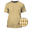 Beer Golf Shirt For Golfer, Pattern Golf Shirt, Funny Golf Shirt For Men, Crazy Golf Shirt