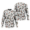 Maxcorners Bigfoot Sasquatch Men's Golf Polo Shirt, Funny Golf Shirt, Men Golf Gifts