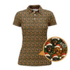 Maxcorners Dachshund Golf Shirt For Men, Christmas Pattern Golf Shirt, Funny Golf Shirt For Golfer
