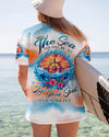 Maxcorners Smell The Sea And Feel The Sky Compass All Over Print LM2101