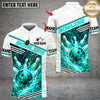 Maxcorners Flaming Bowling Tournament Multicolor Customized Name, Team Name 3D Shirts