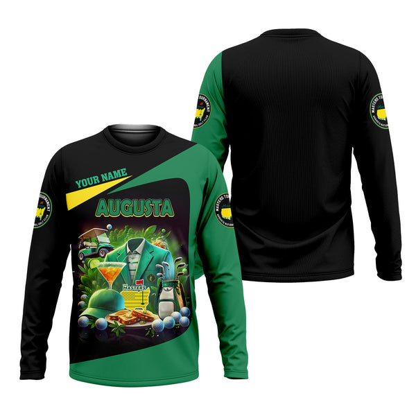 Maxcorners Custom Augusta Golf Master Men's Golf Polo Shirt, Mens Golf Gift, Mens Golf Shirt