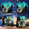 Maxcorners Bowling Funny Duck Bowling Ball Design Personalized Team Sportswear Set - Polo Shirt, Cap & Skorts