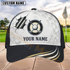 Maxcorners Golf Target Claw Scratch Personalized Name 3D Cap (6 Colors)