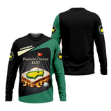 Maxcorners Pimento Cheese Augusta Golf Course Custom Men's Golf Polo Shirt, Funny Golf Gifts