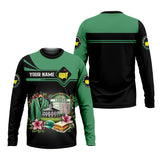 Maxcorners Augusta Golf Master Custom Men's Golf Polo Shirt, Funny Golf Shirt, Gift For Golf Lovers